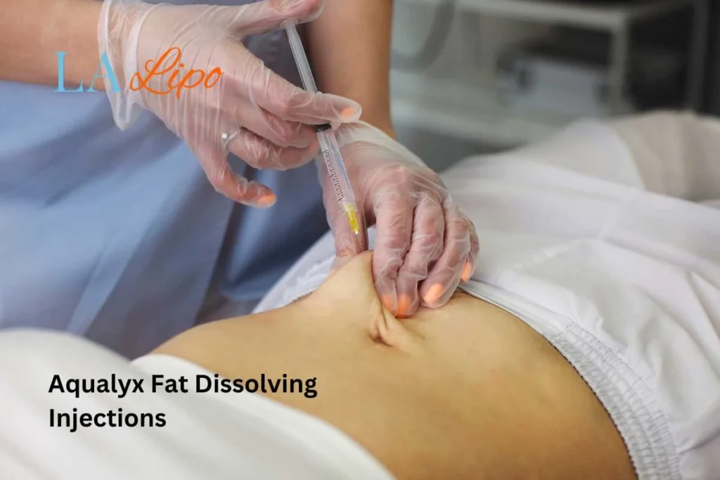 woman having fat dissolving injections The Potteries in the stomach
