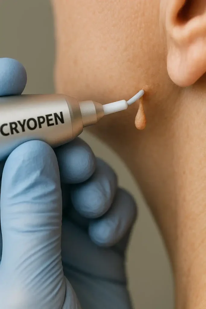 Cryopen for skin tags removal The Potteries speak to our team today!