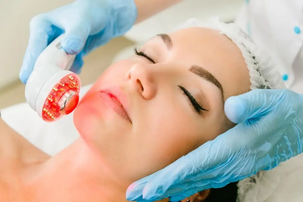 woman having non-surgical Morph8 treatment The Potteries