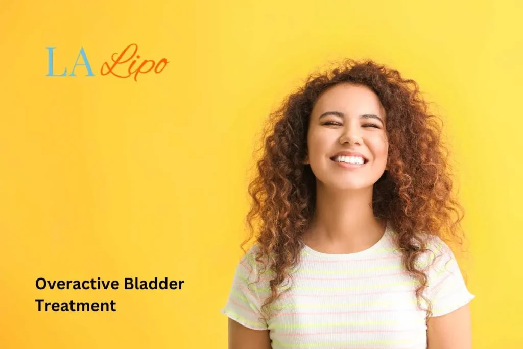 woman smiling about overactive bladder treatment The Potteries solutions